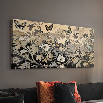 Botanical Series-C XXVI- Toile tendue avec châssis - Prêt à accrocher