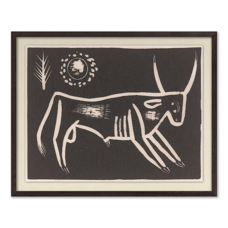 Bull Print by Grand Archives, 24" H x 30" W
