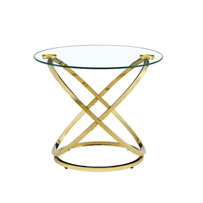 Modern Coffee Table, Gold