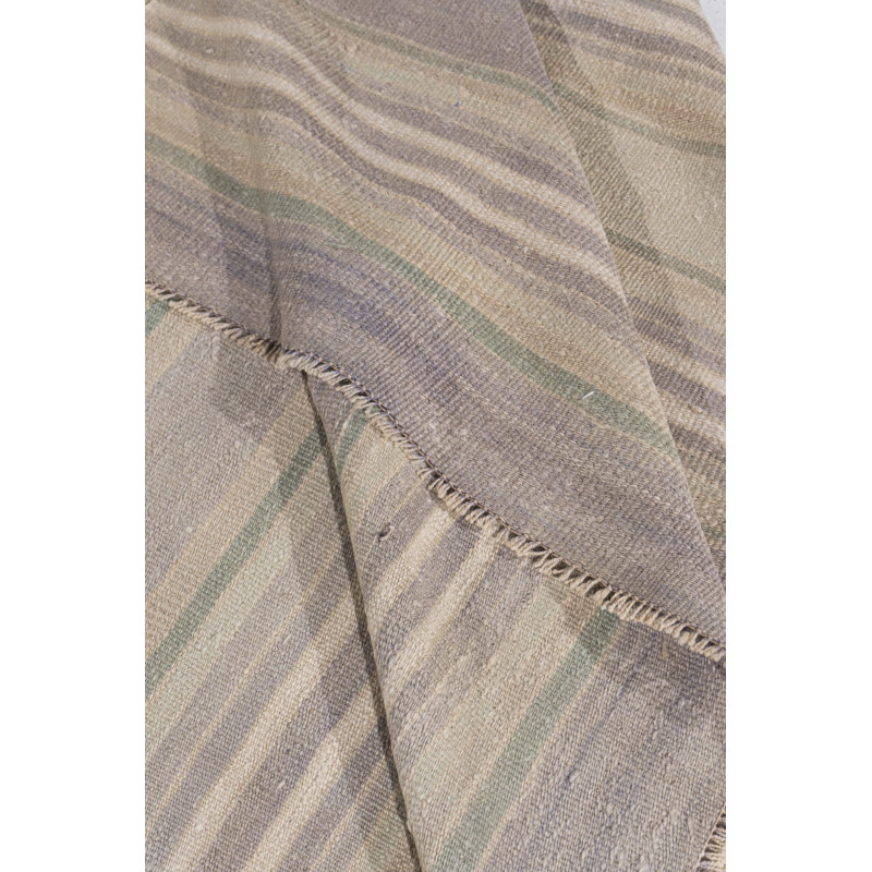 One-of-a-Kind 4'11 X 13'1 Flatweave Area Rug