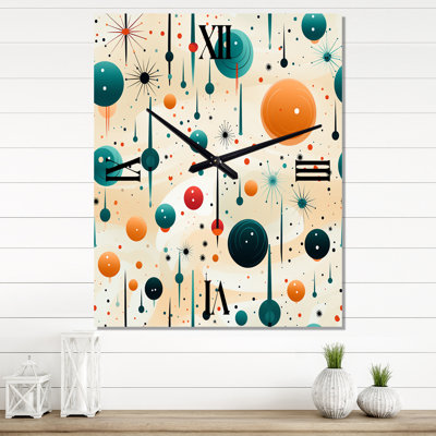 Horloge murale moderne Jashayla