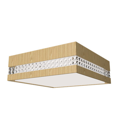Cristais 1 - Light LED Flush Mount