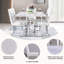 Chaise d'appoint en tissu Yonis