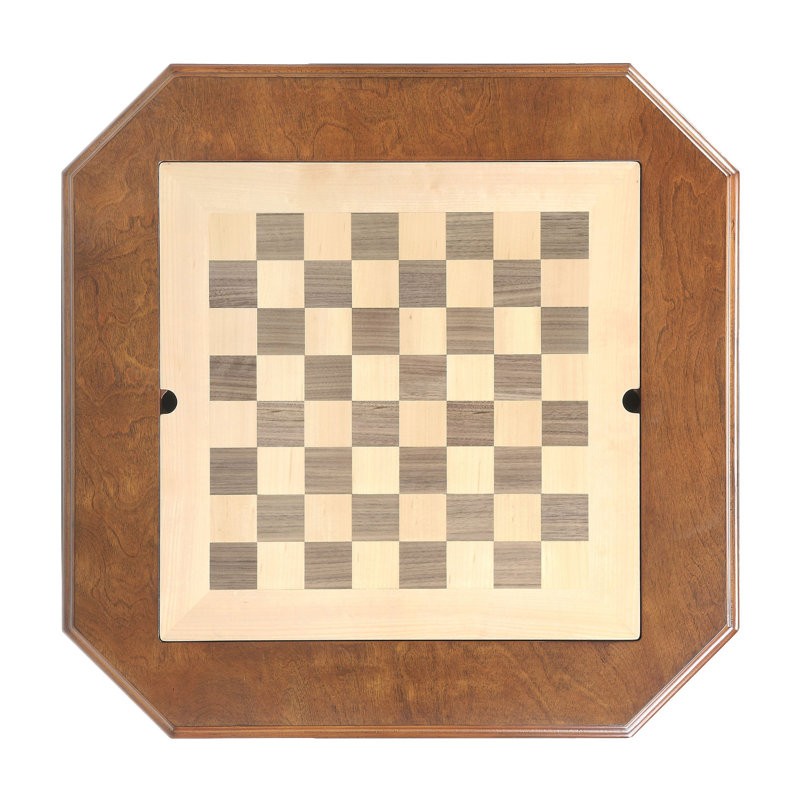 Walnut Finish Game Table