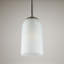 Luminaire suspendu 1 lumière avec abat-jour cylindrique en verre givré-1922306421