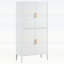 Armoire cannelée moderne pour un rangement élégant-1023961801