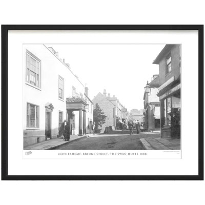 Leatherhead, Bridge Street, The Swan Hotel 1888 by Francis Frith - Single Picture Frame Print