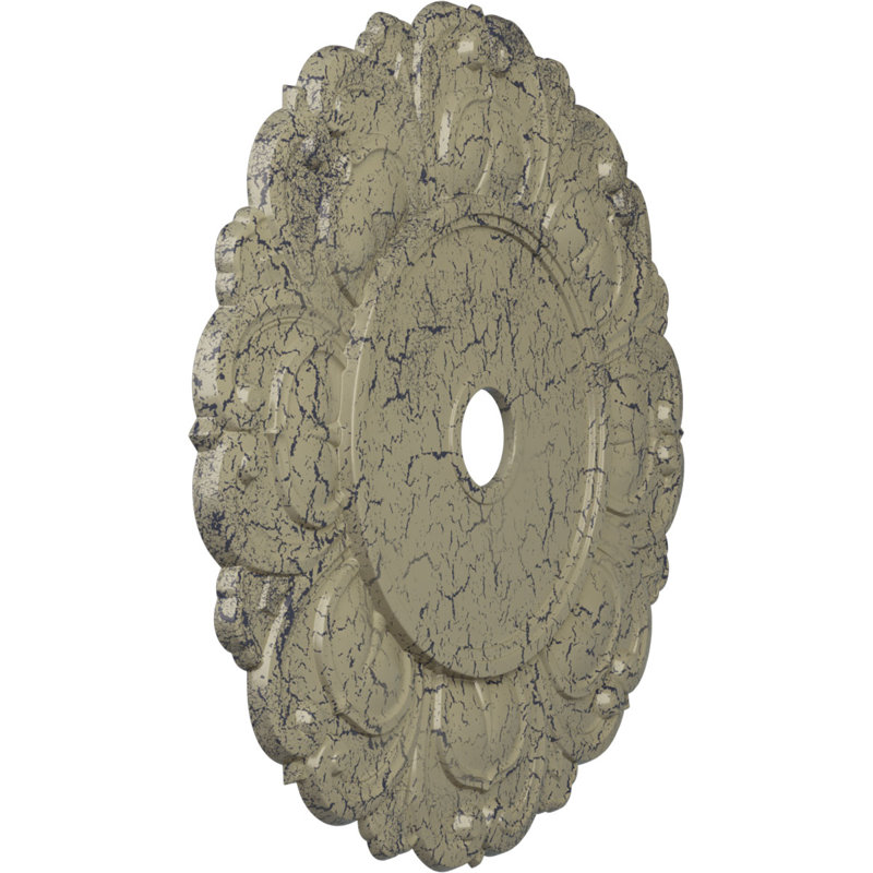 32 médaillons de plafond de 32 1/4 po de diamètre intérieur x 3 5/8 po de diamètre intérieur x 1 1/8 po de P (convient aux auvents jusqu'à 15 3/4 po)