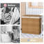 Plastic Rolling Laundry Hamper with Handles
