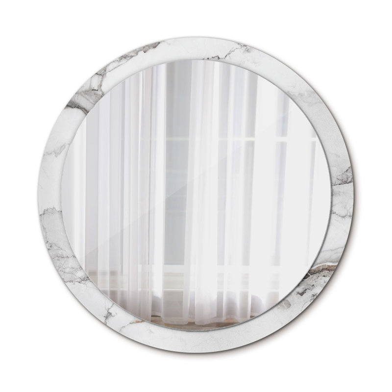 Huldar Glass Flat Wall Mirror