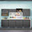 Makeace Mobile Storage Cabinet with Drawer & Locking Doors, Rolling Garage Organizer with Adjustable Shelf for Home-611891431