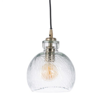 Despain 1 - Light Transparent Single Pendant