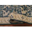 Tapis de couloir oriental fait à la main bleu sarcelle Oushak 3 x 10