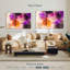 Motif floral abstrait Avery-107950781