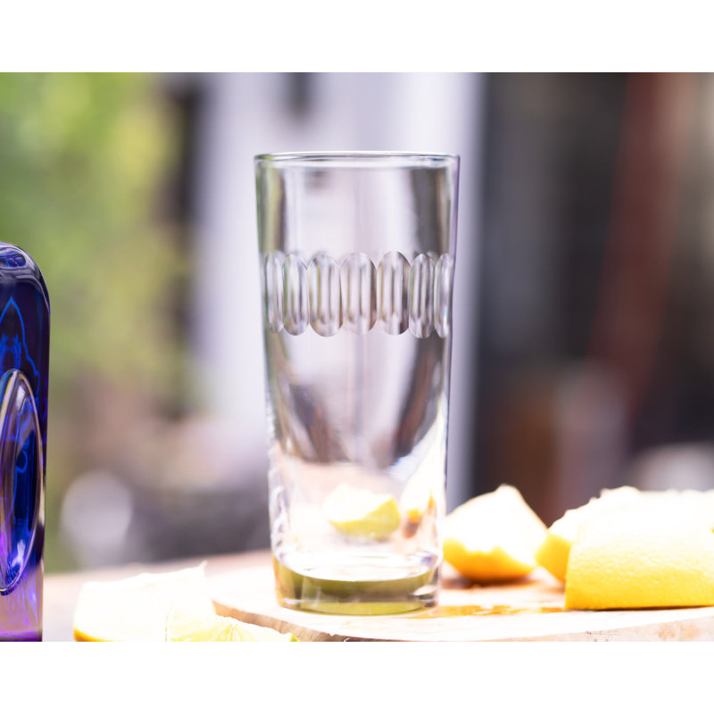 Handmade Crystal Highball Glass
