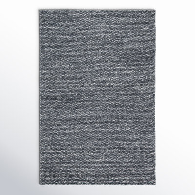 Elle Handmade Dark Gray Rug