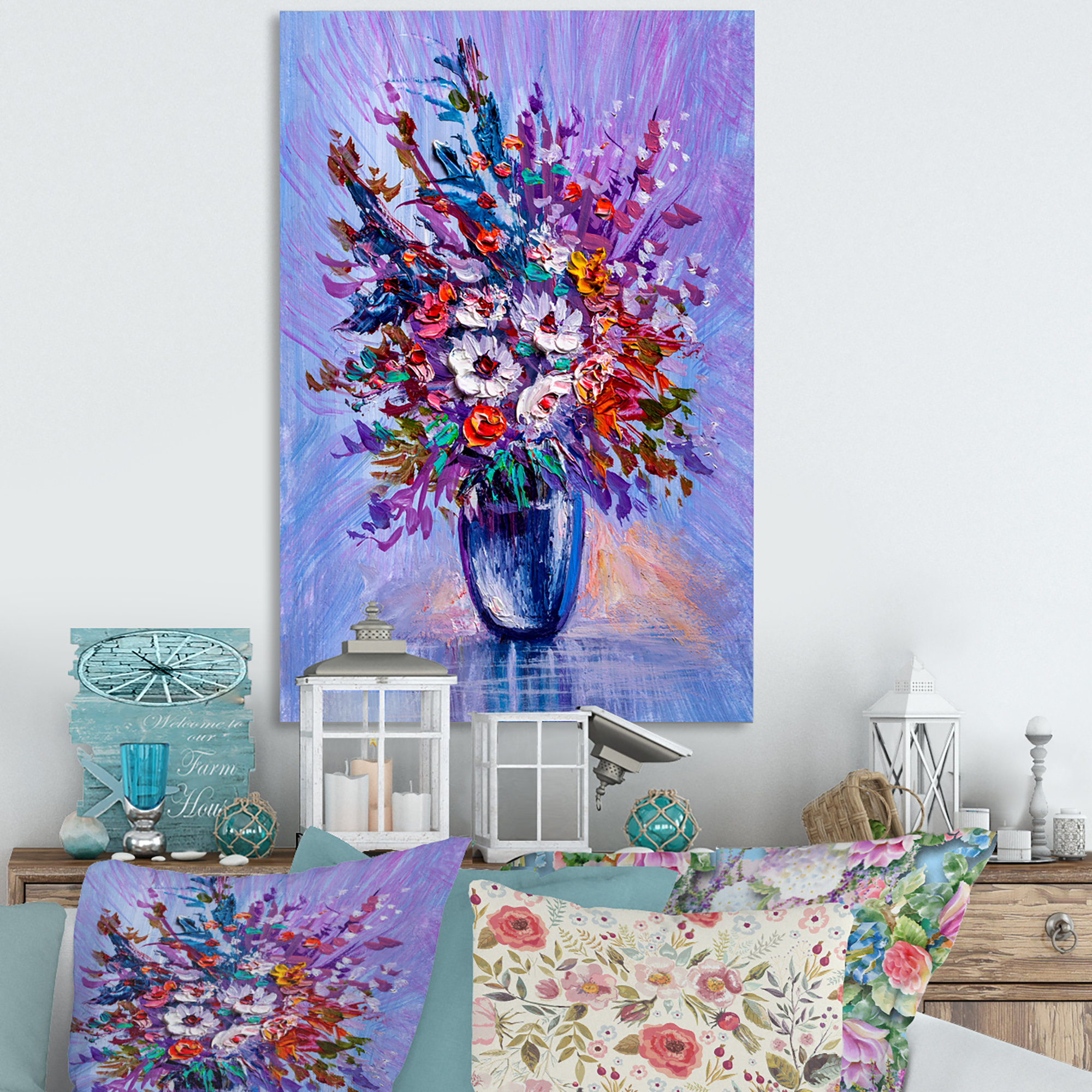 Daisy Paintings Abstract