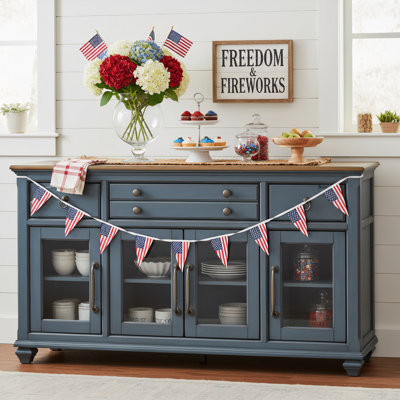 Buffet de style campagnard 66 po Wauneta