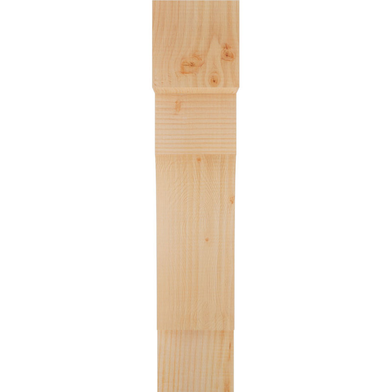 Support Westlake Block, Cèdre rouge de l'Ouest (lisse), H 30 po x l 5,5 po x P 18 po