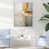 Cadre flottant blanc