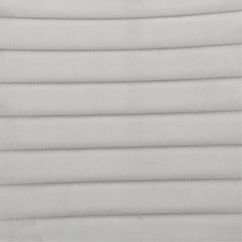 Ensemble de 2 chaises à hauteur de comptoir en velours gris élisaveta Elizabeth (ensemble de 2)