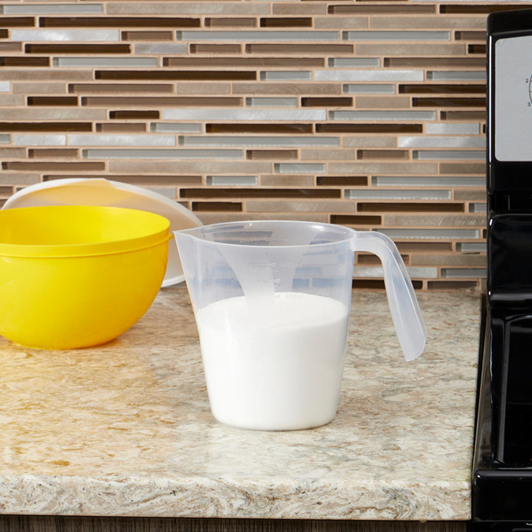 Home Basics 1 Liter Plastic Measuring Cup, FOOD PREP