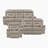 Huskins Modern & Contemporary Power Reclining 3-Piece Living Room Set with Premium Leather Upholstery, One-touch Power Control & Durable Metal Reinforced Frame-1025101150