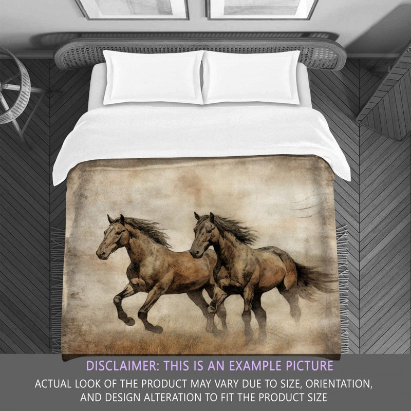Chevaux de ferme Breydin Breydin Bedding, Très grand édredon