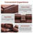 Power Recliner Sofa Set, 4-Seat Reclining Sectional Sofa With Adjustable Headrest &  Power Recline, Breathable Leather With Storage Console & USB Ports, Easy Assembly Living Room Furniture Sets