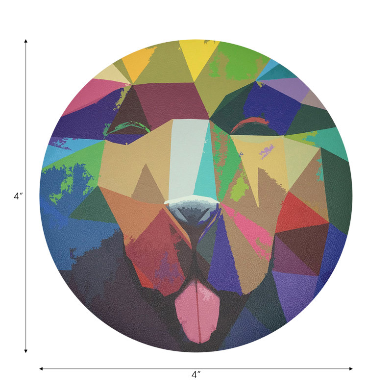 Sous-verres ronds Ode To Okuda, Bonbons