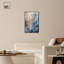 «Eclipse Blue Canvas Elegant Abstracts» par Art Remedy-105593450-105593438