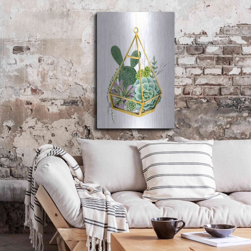 «Wild Terrarium I» par Grace Popp, H 36 po x l 24 po