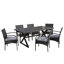 Ensemble repas 7 pièces avec coussins Aram-25610156