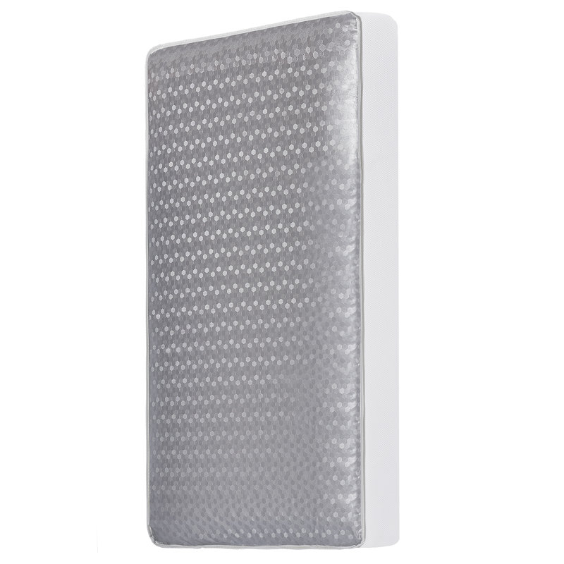 Matelas pour lit de bébé standard imperméable à 2 niveaux