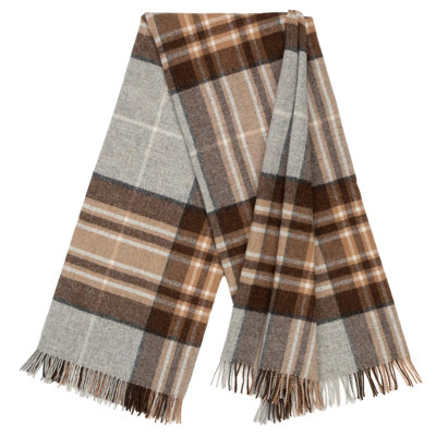 Highland Tweeds Shetland Lambswool Throw (mckellar)
