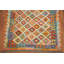 Tapis oriental coloré Kilim 5 x 6