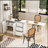 89.7'' Wooden Sideboard With Extendable Table, Multifunctional Storage Cabinet For Living Room, Study, Foyer, And Kitchen-264863628