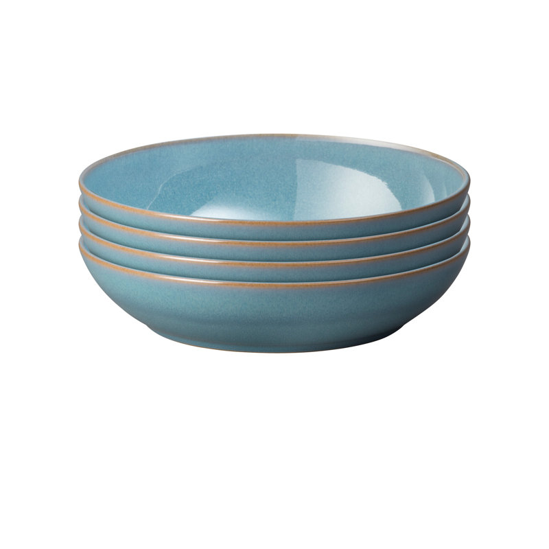 Denby Azure Coupe Pasta Bowls