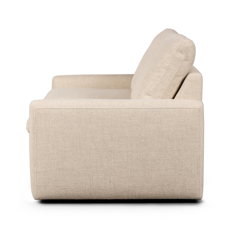 Tillery 78" Upholstered Power Reclining Loveseat, Antigo Natural Performance Weave