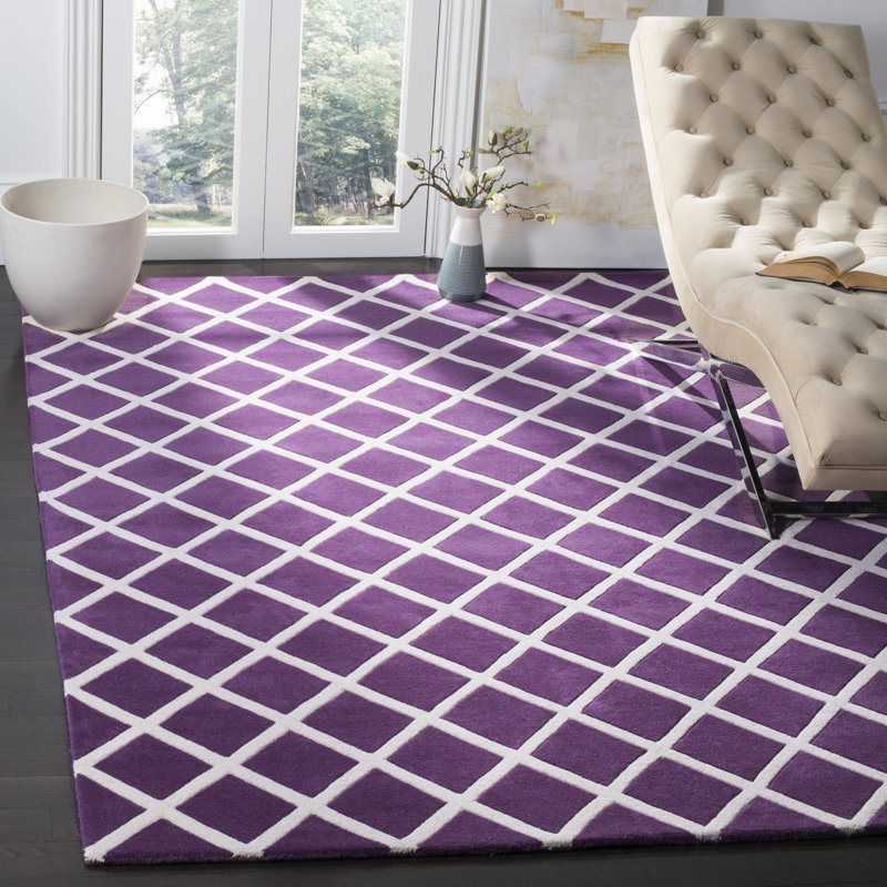 Tapis en laine touffeté à la main Teresita, Rectangle 8 pi x 10 pi