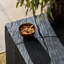 Vesto End Table-Black Resin