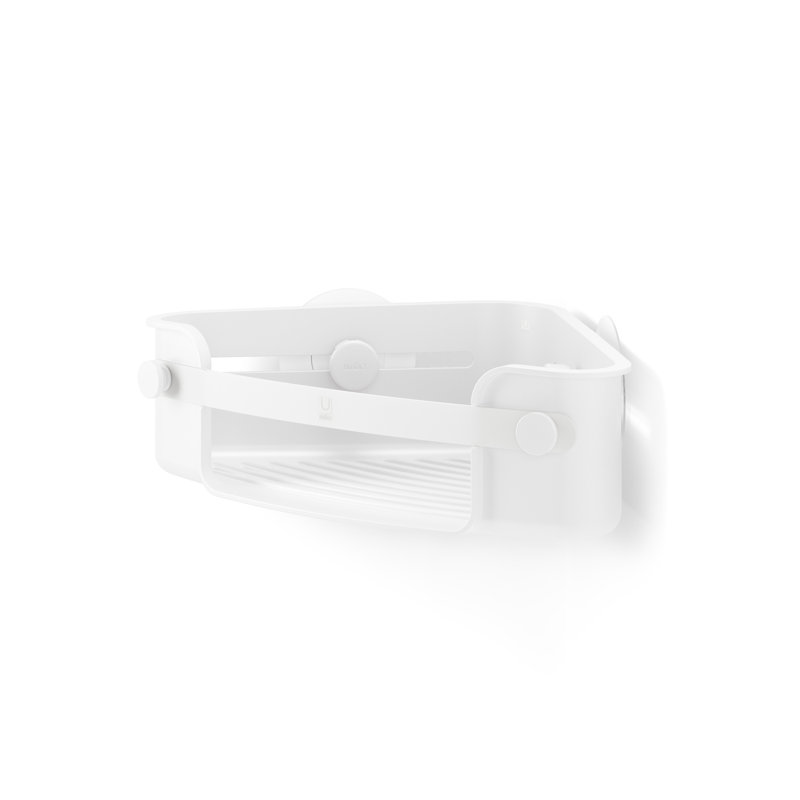 Panier de douche Flex, Blanc