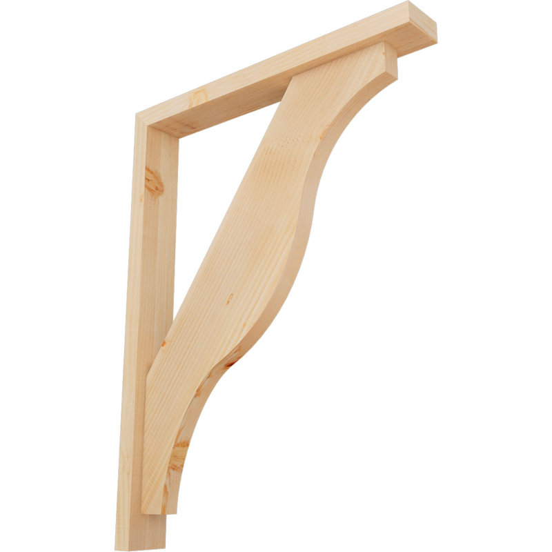 Support Funston Block avec support décalé, 34 x 26, Sapin Douglas de l 3 1/2 (lisse)