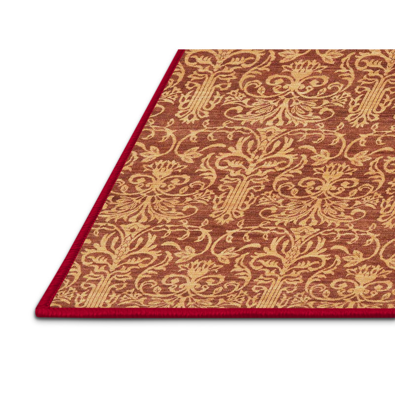 Tapis abstrait 100% lavable à la machine 49, Rectangle 6 pi x 9 pi