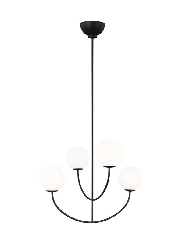 Galassia 4 - Light Chandelier, Midnight Black