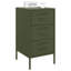 Bedside Cabinets 2 pcs 36x39x68 cm Steel-396062372