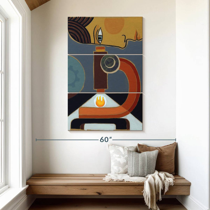 Keiri Scientist, 50" H x 32" W