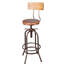 Tabouret de bar industriel pivotant réglable-1632694957-1675023022