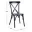 Chaise de patio empilable latérale Susy-293996136