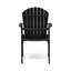 Chaises de salle à manger en bois de 2, gris foncé - pour la durabilité extérieure et le style 2 po pour la cour-1282344833